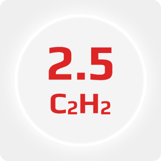 Ацетилен 2.5 (марка А), для фотометрии Ацетилен 2.5 (марка А), для фотометрии